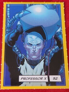 Loblaws Marvel Stickers - 52 Professor X - MAKE A BUNDLE!!